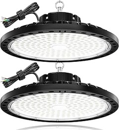 Mejores alternativas a lámparas de techo LED industriales para espacios amplios