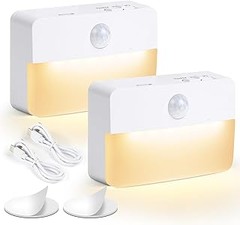Las mejores luces nocturnas LED con sensor de movimiento para tu baño