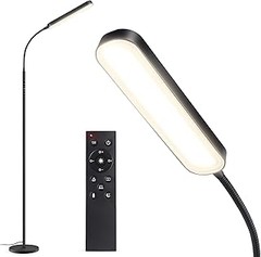 Lámparas de pie LED: Comparativa entre modelos con y sin estantería