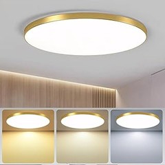 Cómo combinar lámparas de techo LED doradas con diferentes estilos decorativos