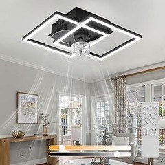 Las Mejores Ofertas en Ventiladores de Techo con Luz LED Negros