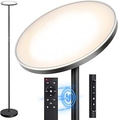 ¿Cuánto cuesta una lámpara de pie LED negra?