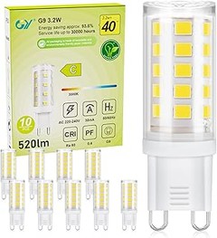 Compatibilidad de bombillas LED G9 con reguladores de intensidad