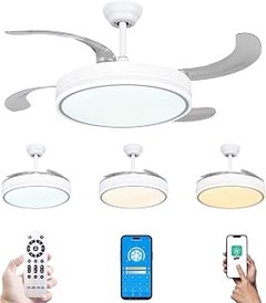 Cómo solucionar un ventilador de techo con luz LED que no enciende