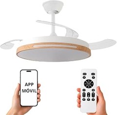 Ruidos en ventiladores de techo con luz LED: ¿Qué esperar?