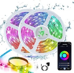 Tiras LED impermeables RGB y blancas: comparativa de usos y estéticas