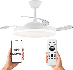 Ventajas y Desventajas de los Ventiladores de Techo con Luz LED Regulables