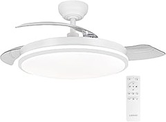 Ventiladores de techo con luz LED