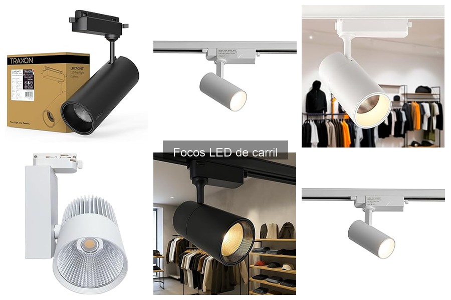 ** Ahorra energía con focos LED de carril: beneficios y estadísticas