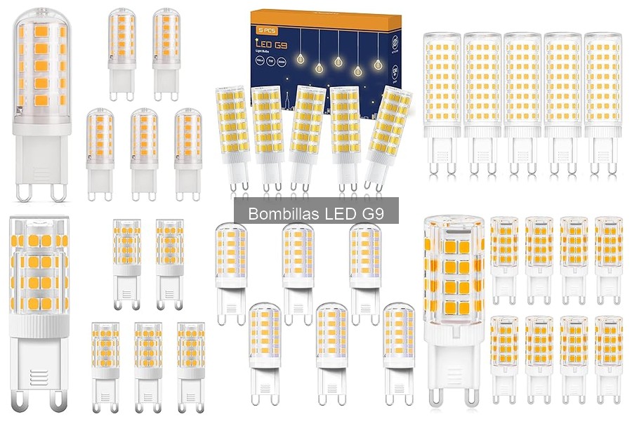Alternativas a bombillas LED G9: soluciones compatibles