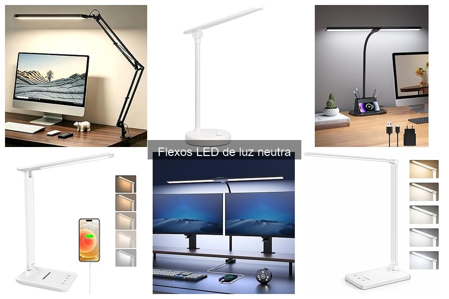 Alternativas a Flexos LED de Luz Neutra para Tu Hogar