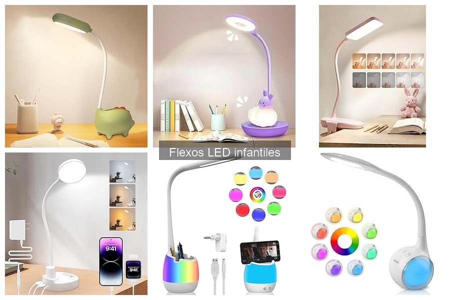 ** Alternativas a flexos LED infantiles: opciones de iluminación