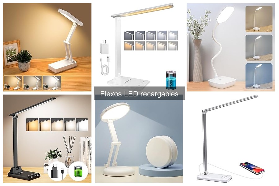 Alternativas a flexos LED recargables para tu hogar