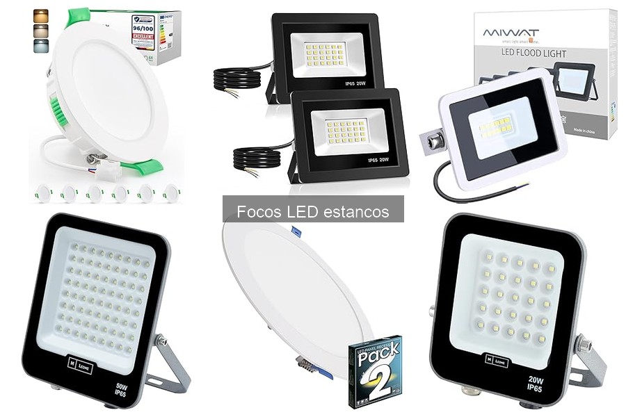 Alternativas a Focos LED Estancos para Ambientes Húmedos