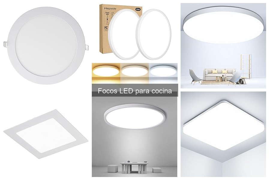 ** Alternativas a focos LED para cocina: Mejores opciones