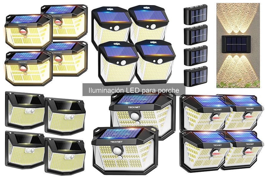 Alternativas a la iluminación LED para porche