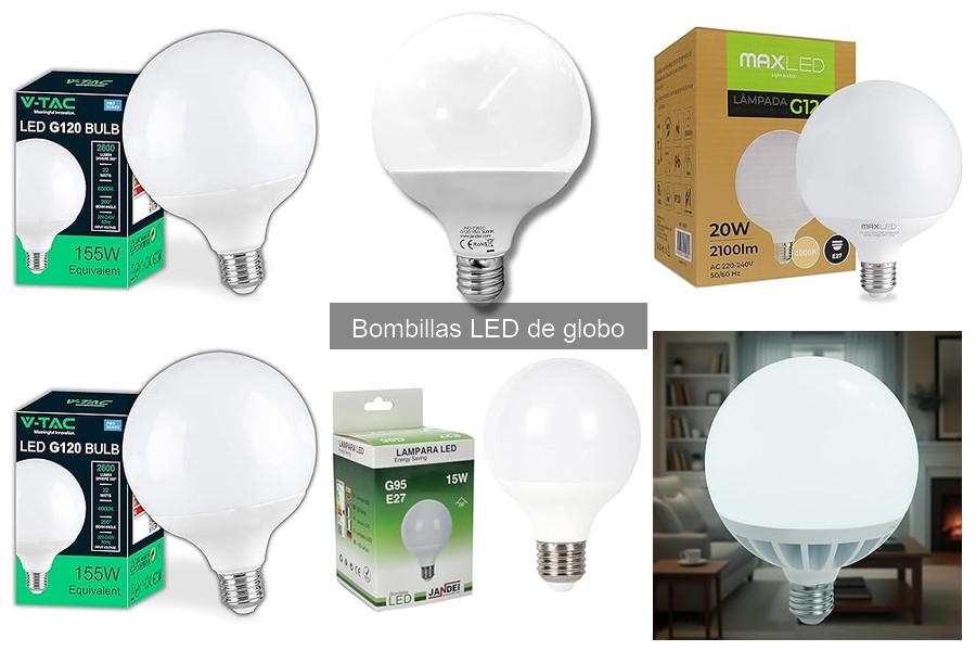 Alternativas a las Bombillas LED de Globo para Iluminar tu Hogar