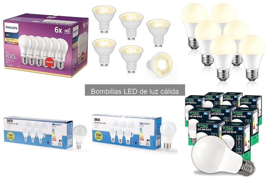 Alternativas a las bombillas LED de luz cálida: ¡Descúbrelas!