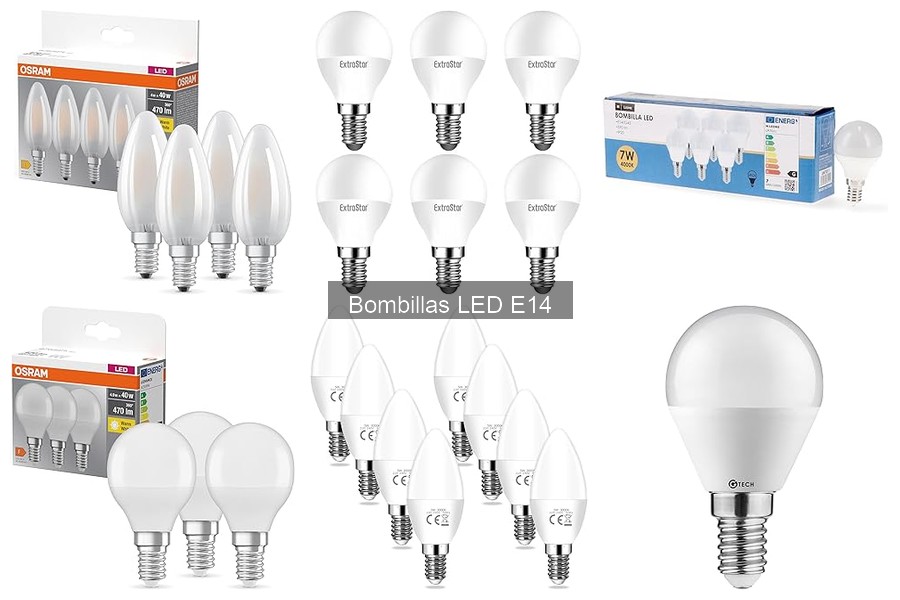 Alternativas a las bombillas LED E14 para tu hogar