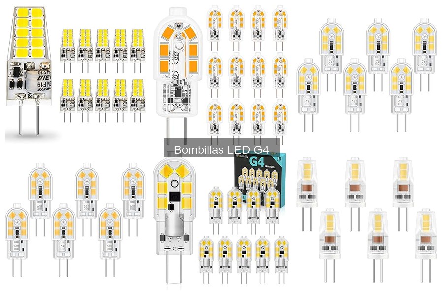Alternativas a las bombillas LED G4 para tu iluminación