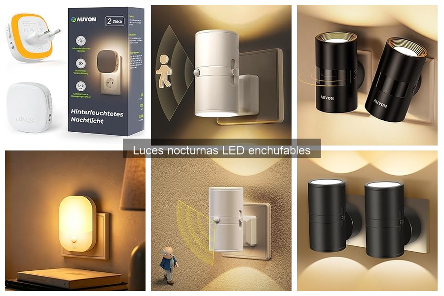 Alternativas a las luces nocturnas LED enchufables