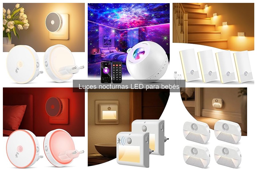 Alternativas a las luces nocturnas LED para bebés