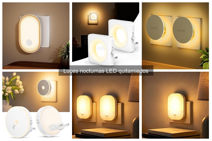 Alternativas a las luces nocturnas LED quitamiedos