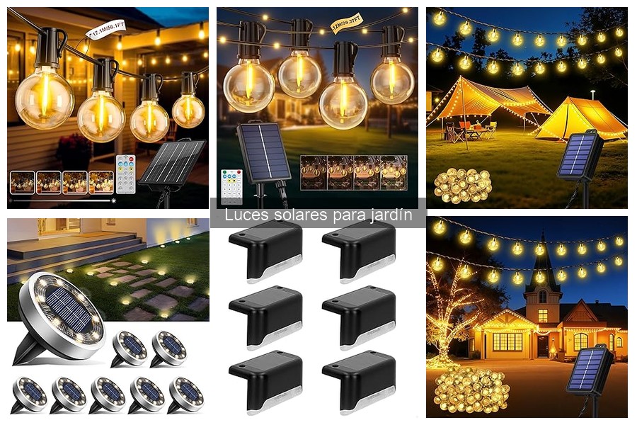 Alternativas a las luces solares para jardín: opciones efectivas