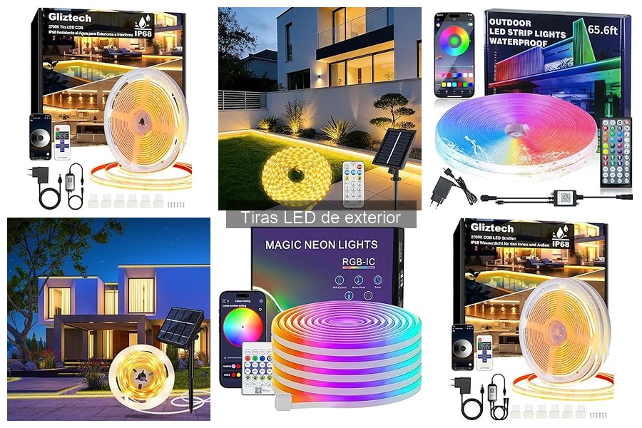 Alternativas a las tiras LED de exterior para iluminación
