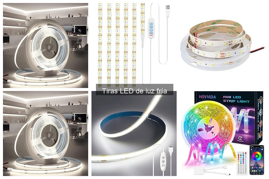 Alternativas a las tiras LED de luz fría para iluminar tu hogar