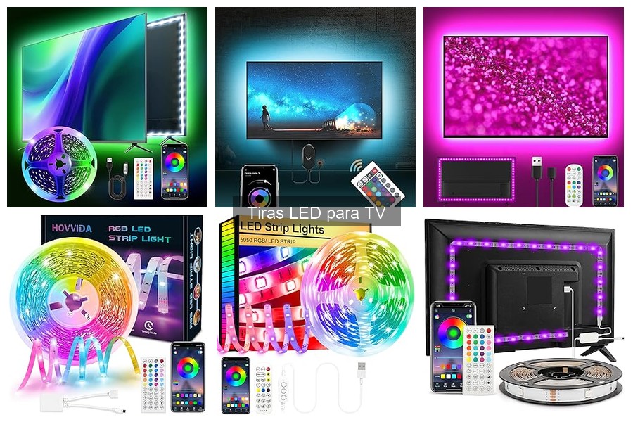 Alternativas a las tiras LED para TV: 5 opciones efectivas