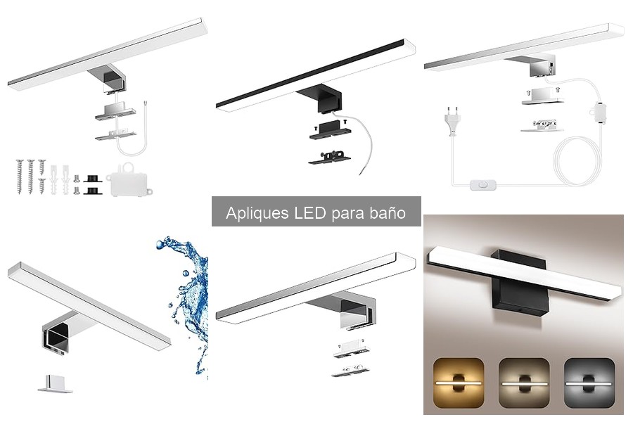 Alternativas a los apliques LED para baño: Pros y Contras