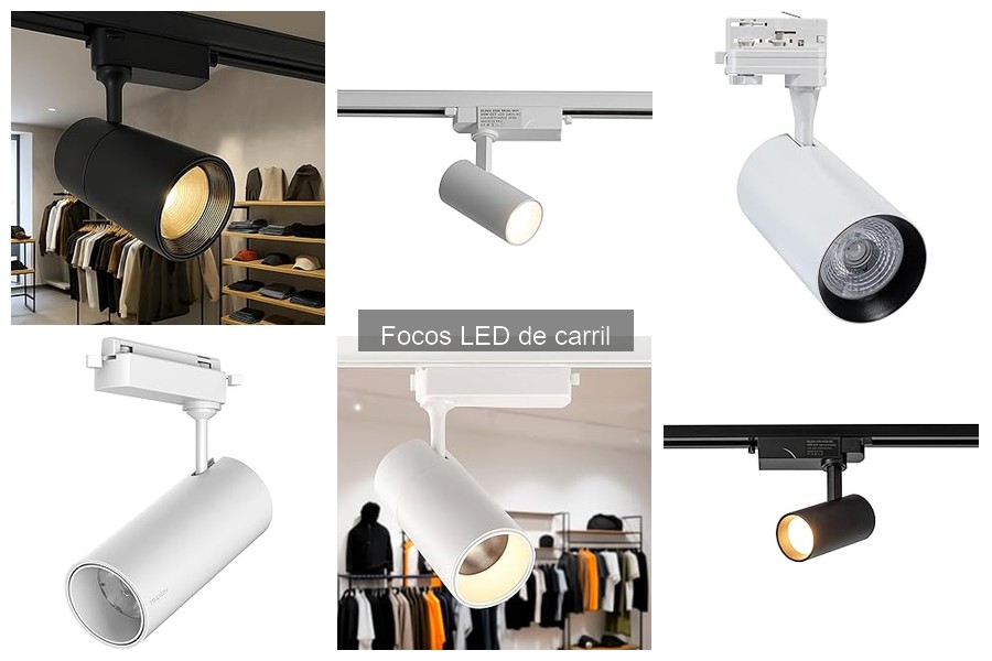 Alternativas a los focos LED de carril para tu hogar