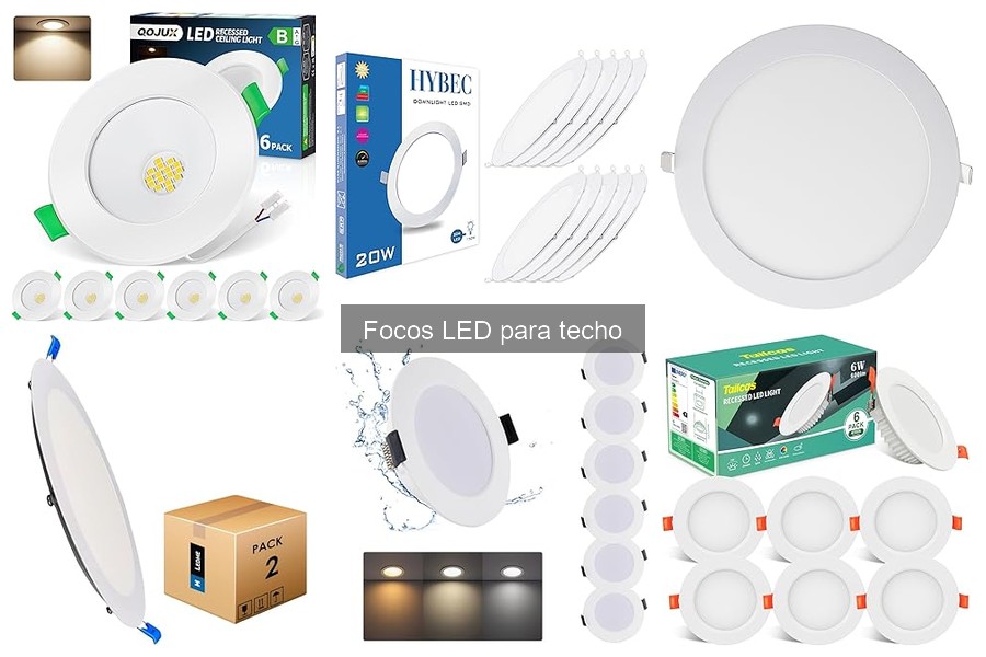 Alternativas a los focos LED para techo: Pros y Contras