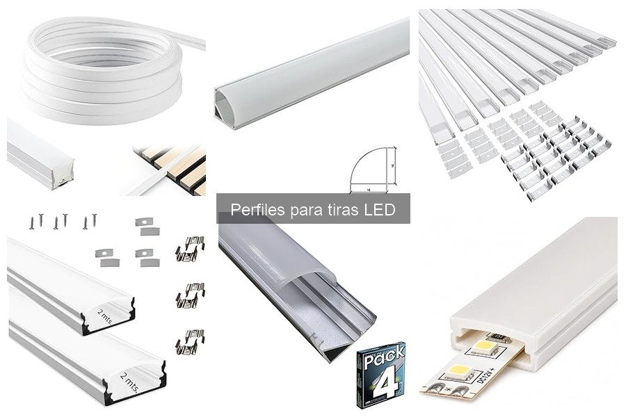 Alternativas a los perfiles para tiras LED: Soluciones DIY