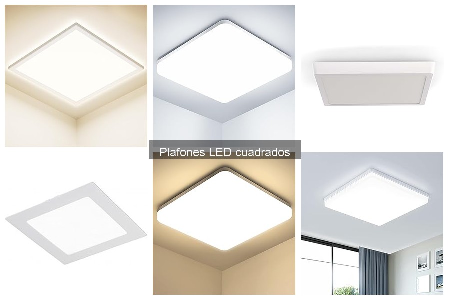 Alternativas a los Plafones LED Cuadrados para tu Hogar