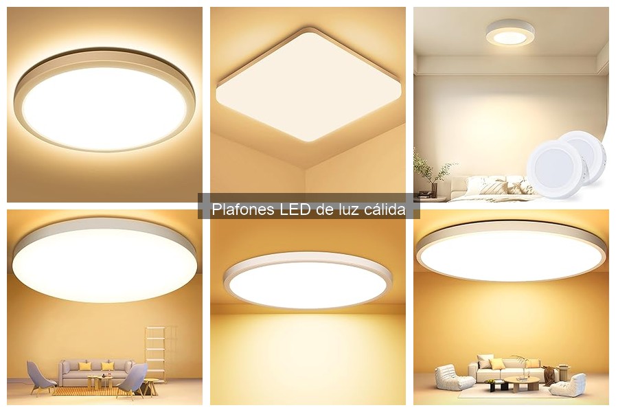 Alternativas a los plafones LED de luz cálida para tu hogar