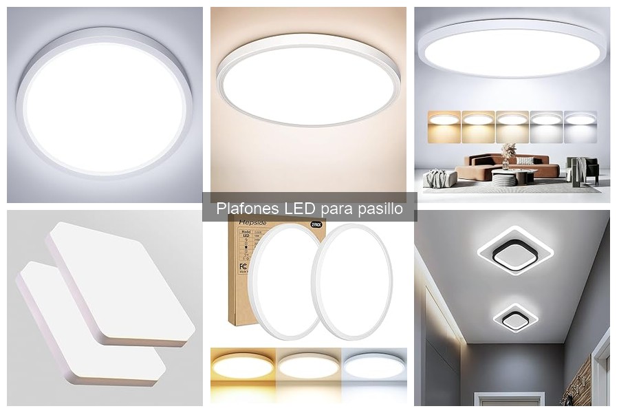 Alternativas a los Plafones LED para Pasillos: Opciones Efectivas