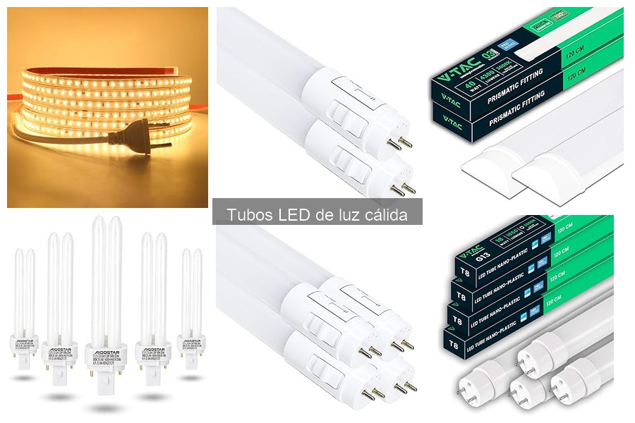 Alternativas a los tubos LED de luz cálida para tu hogar