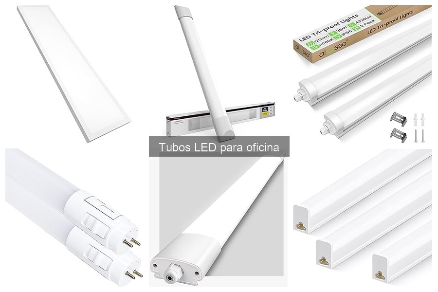 Alternativas a los tubos LED para oficina: opciones y comparativas