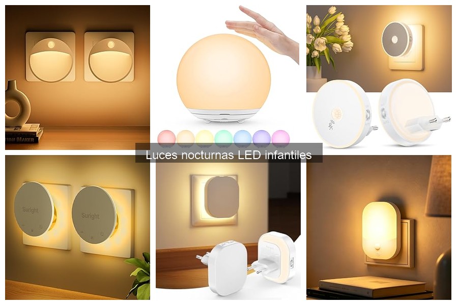 Alternativas a luces nocturnas LED infantiles para niños