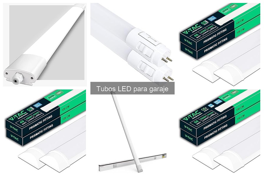 Alternativas a tubos LED para garaje: Soluciones efectivas