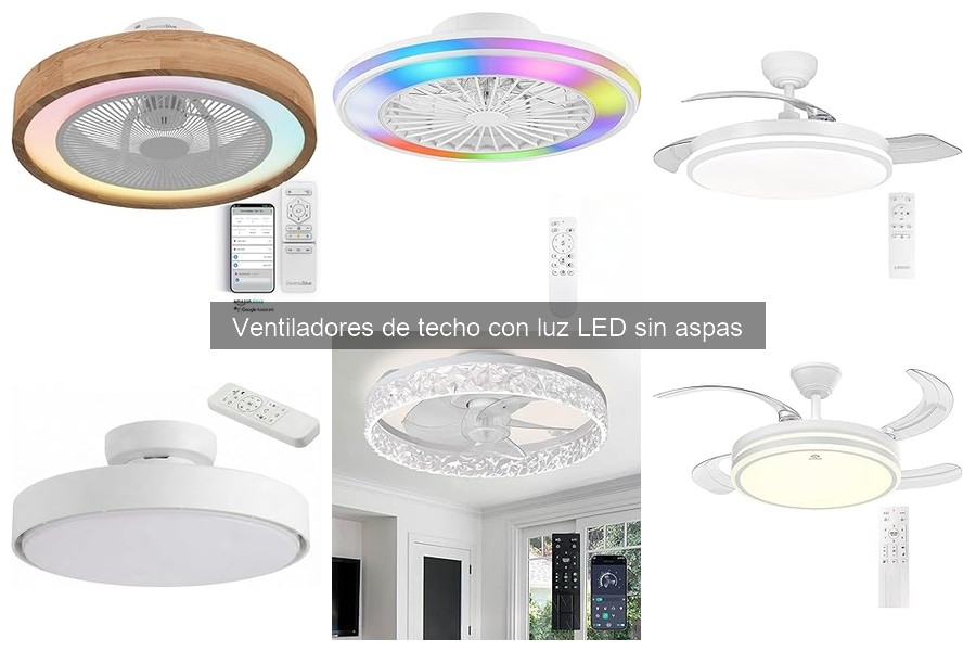 ** Alternativas a Ventiladores de Techo con Luz LED Sin Aspas