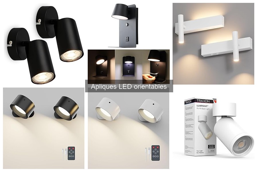 Apliques LED Orientables Vintage: Estilos y Recomendaciones