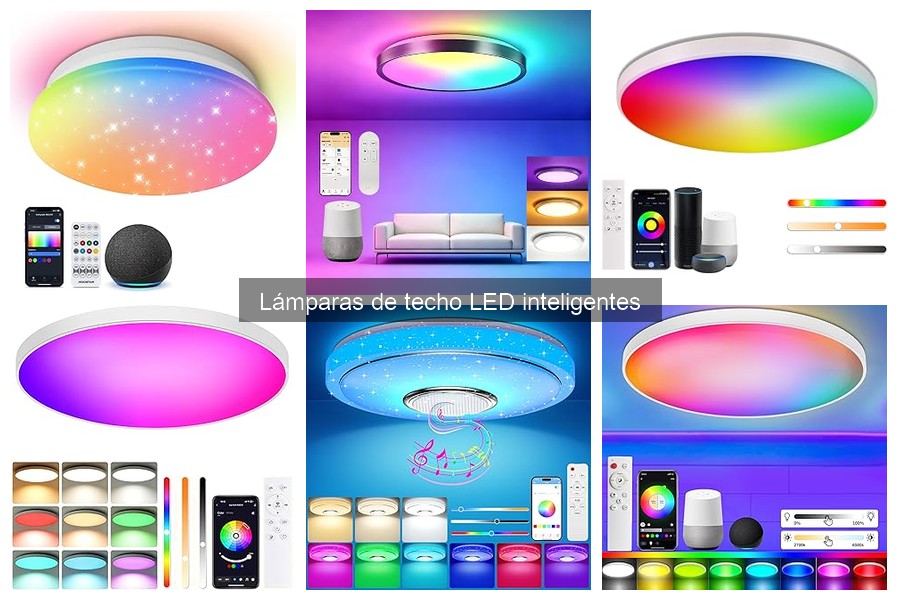 Beneficios de las Lámparas de Techo LED Inteligentes para el Medio Ambiente