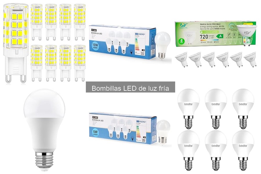 Bombillas LED de luz fría: ¿Son regulables?
