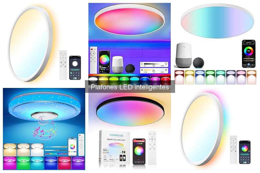 Características esenciales de los plafones LED inteligentes