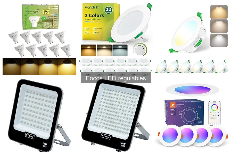 Cómo ahorrar energía con focos LED regulables