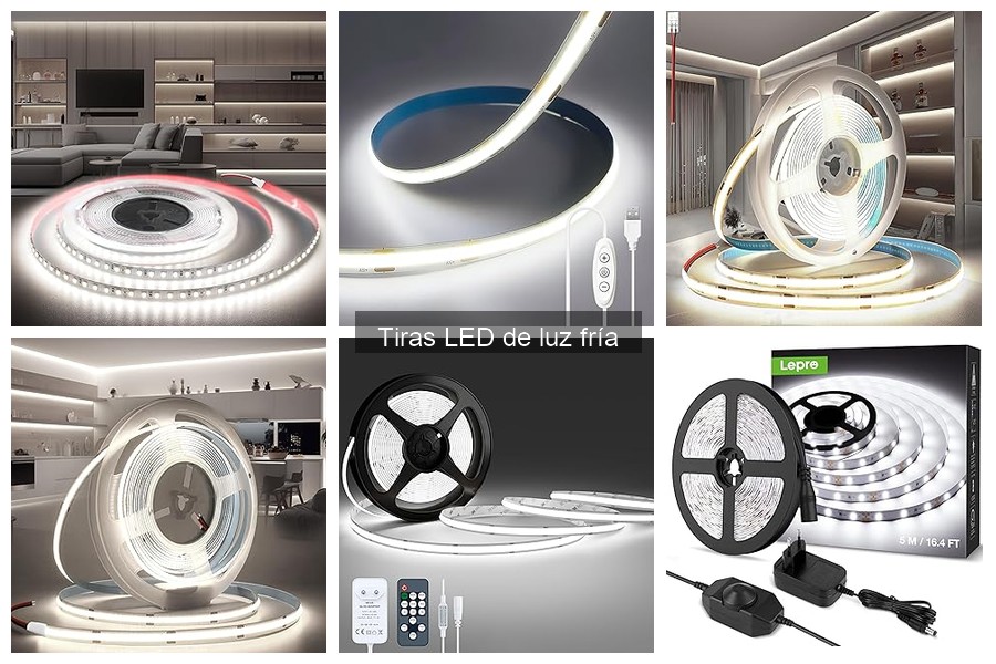 Cómo configurar tiras LED de luz fría en sistemas inteligentes