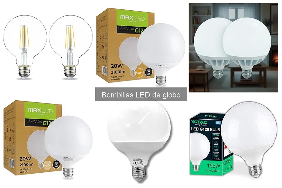 Cómo elegir bombillas LED de globo para tu hogar